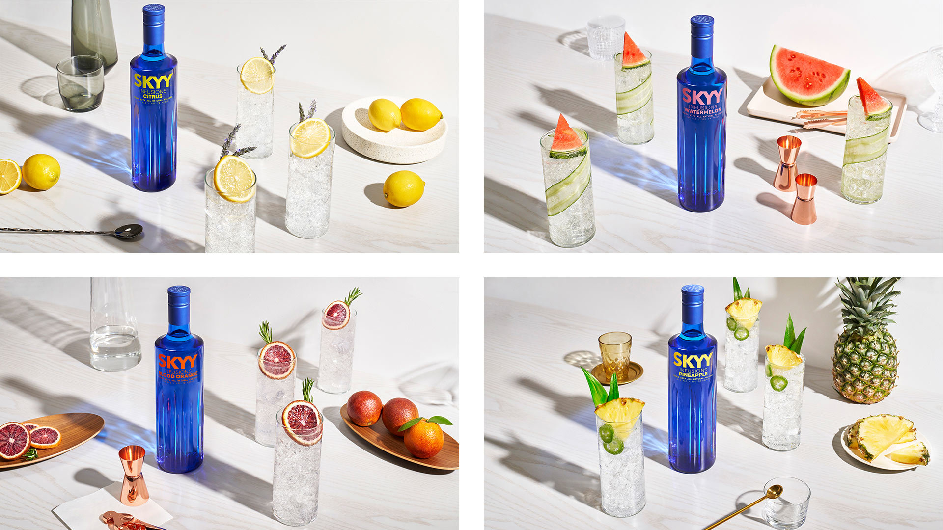 SKYY VODKA ネオン看板 約60cm x 30cm