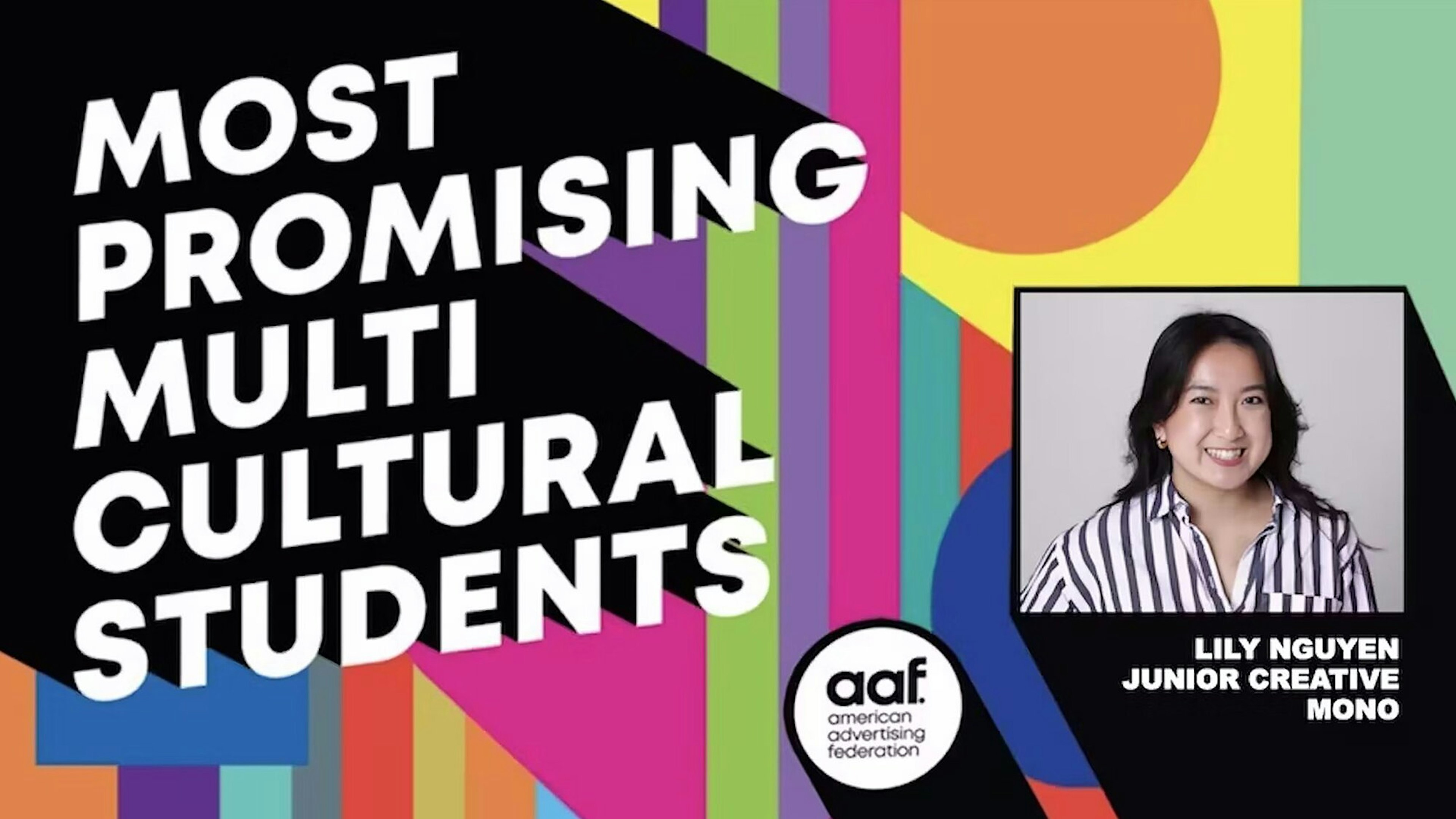 MONO Designer Lily Nguyen Named one of AAF's Most Promising Multicultural Students
