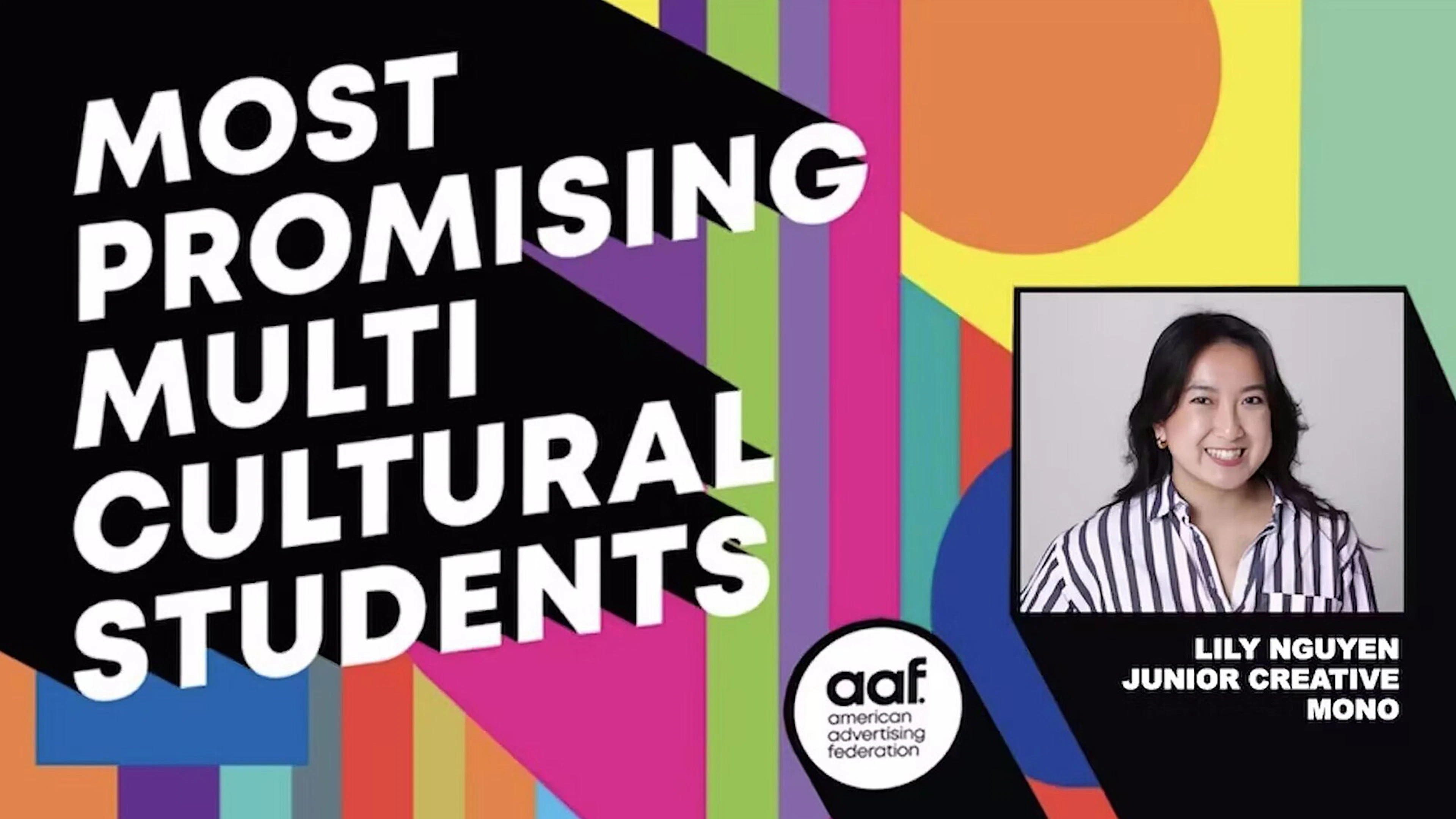MONO Designer Lily Nguyen Named one of AAF's Most Promising Multicultural Students