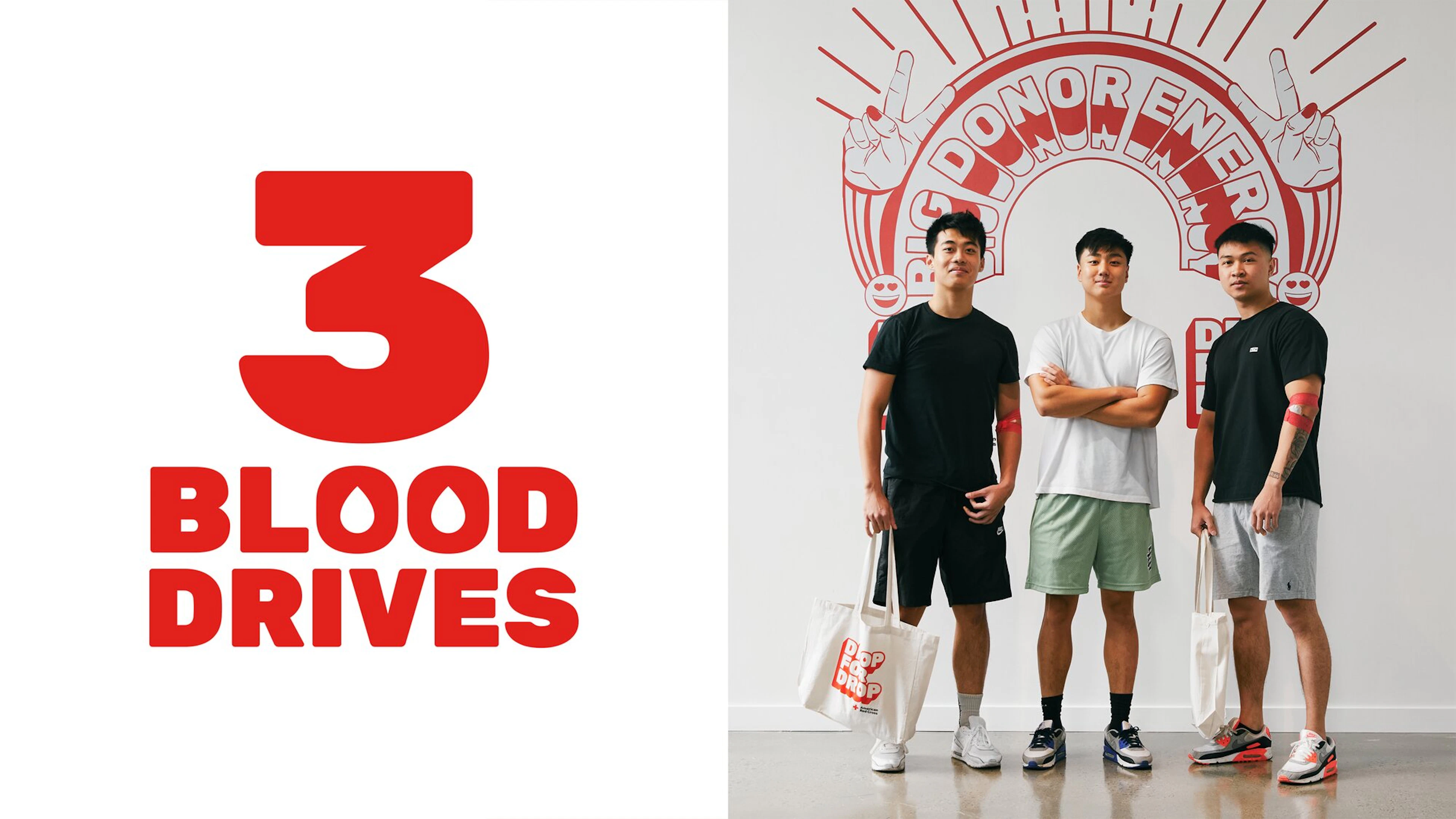 3 blood drives