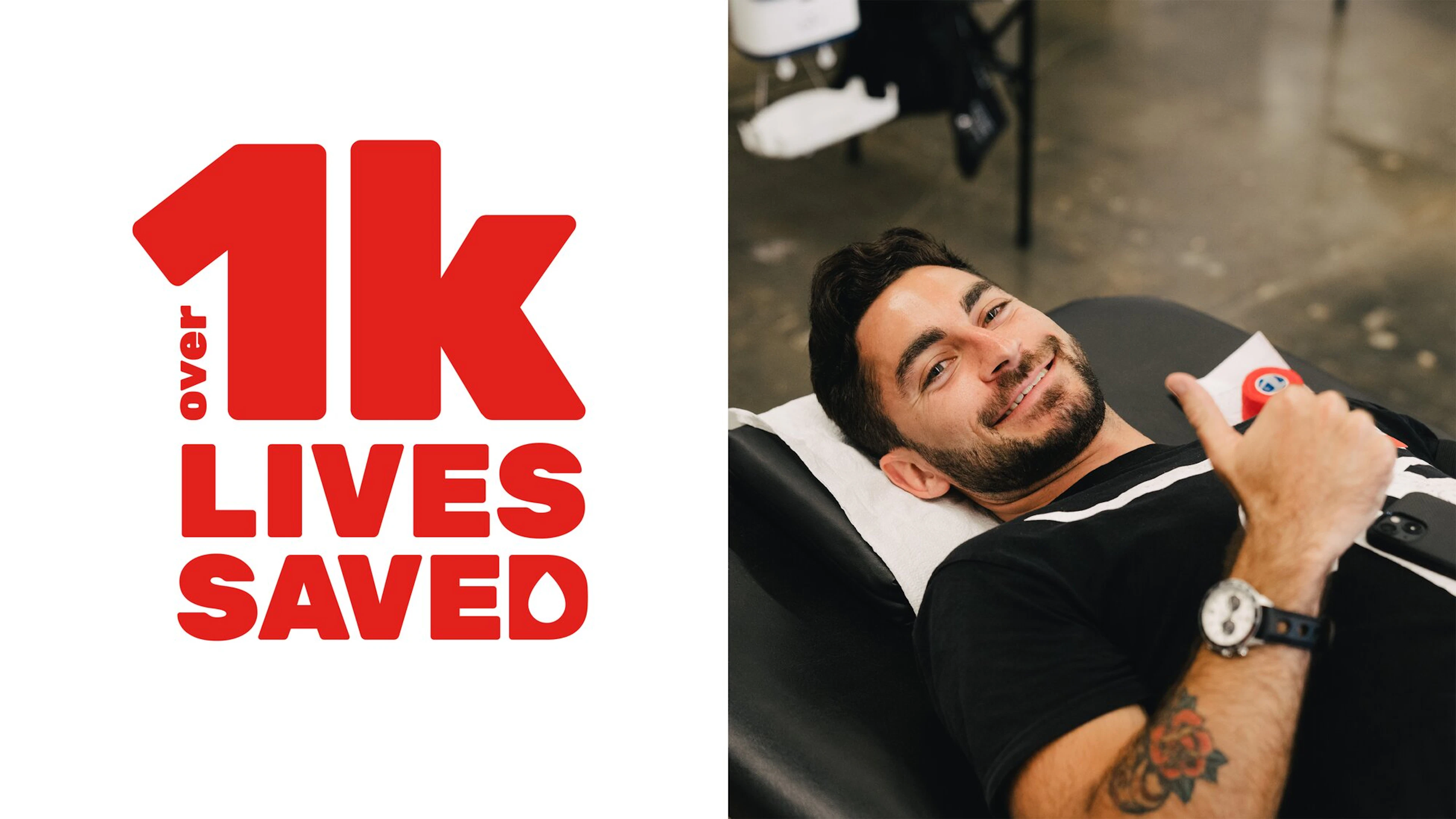 Over 1000 lives saved